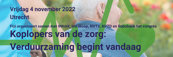 Banner duurzaamheidscongres 4 november met organisaties